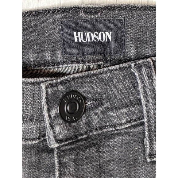 Hudson Designer Jeans Nico Midrise Super Skinny False Idols Women's Size 26 - Picture 7 of 16